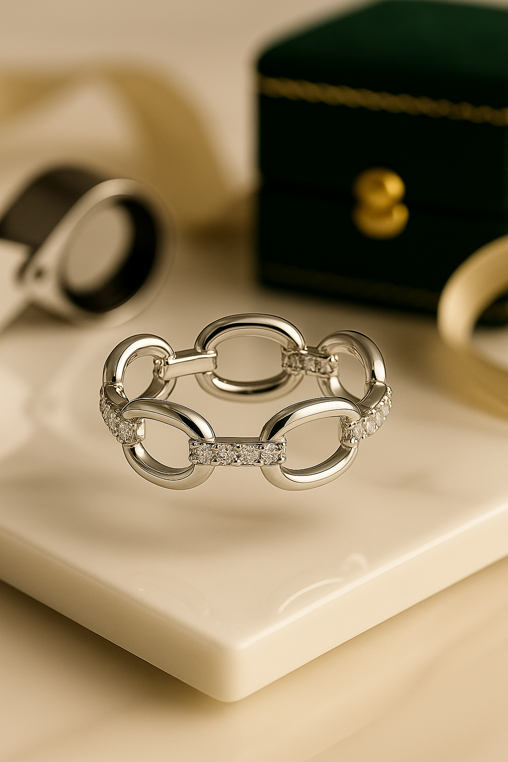 Harlequin Twist Ring