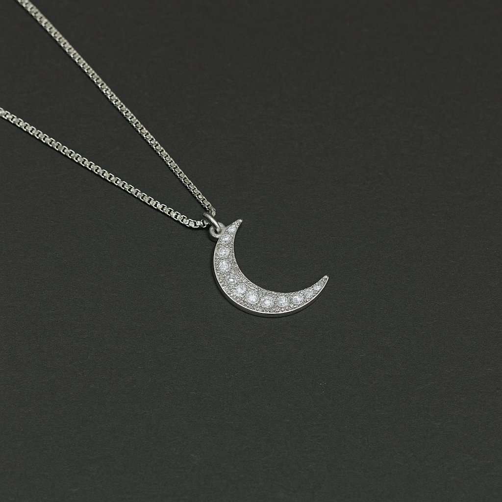 Celestial Crescent Necklace