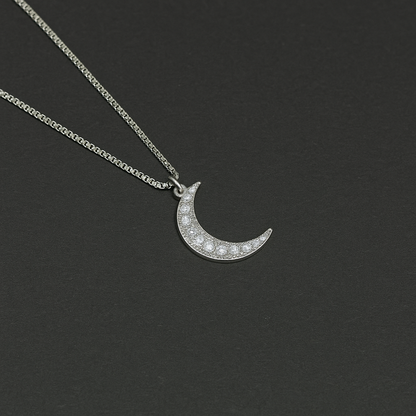 Celestial Crescent Necklace