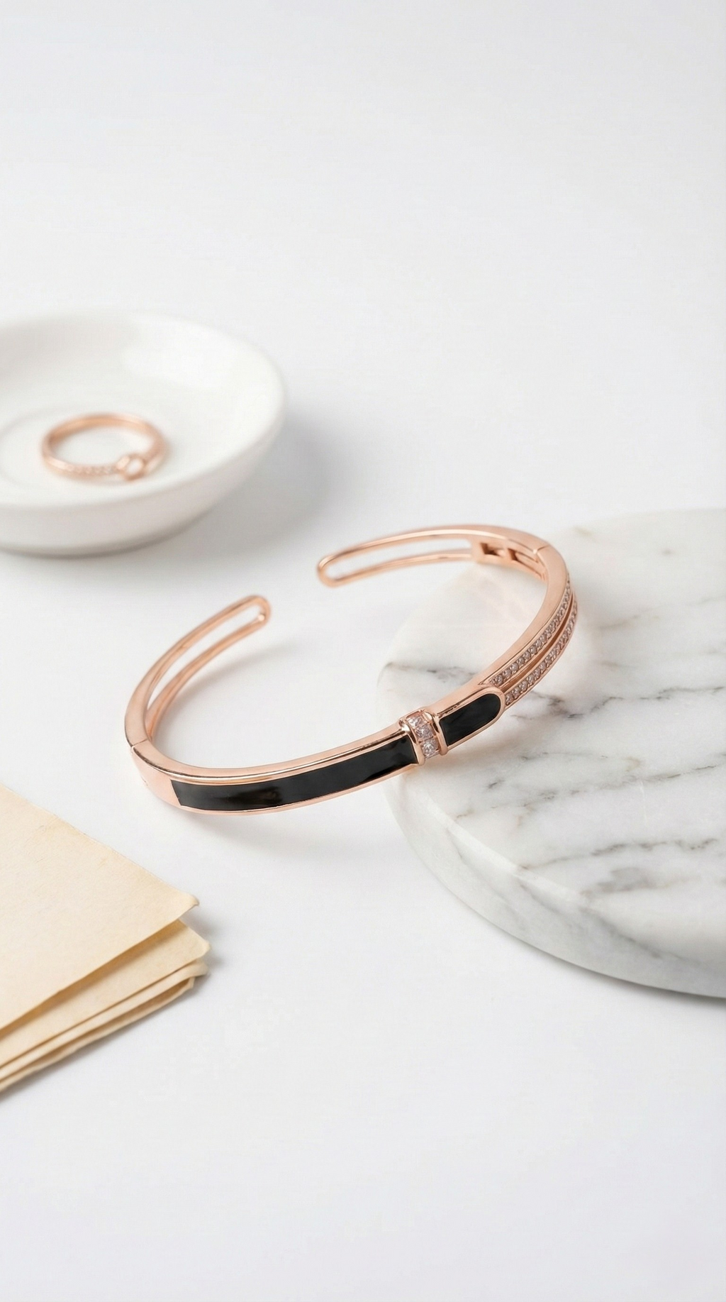 Élan Onyx Bar Bracelet | 925 Sterling Silver