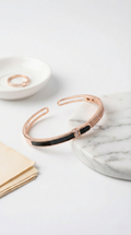 Élan Onyx Bar Bracelet | 925 Sterling Silver