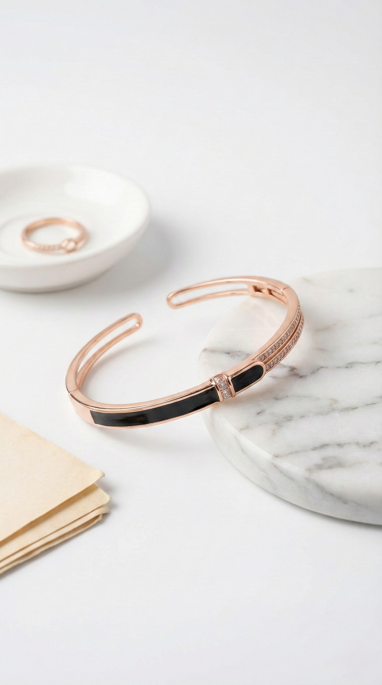Élan Onyx Bar Bracelet | 925 Sterling Silver