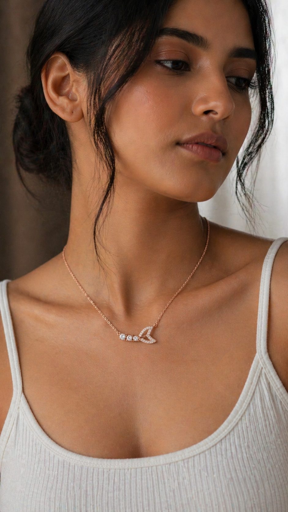 Elira Drift Necklace | 925 Sterling Silver
