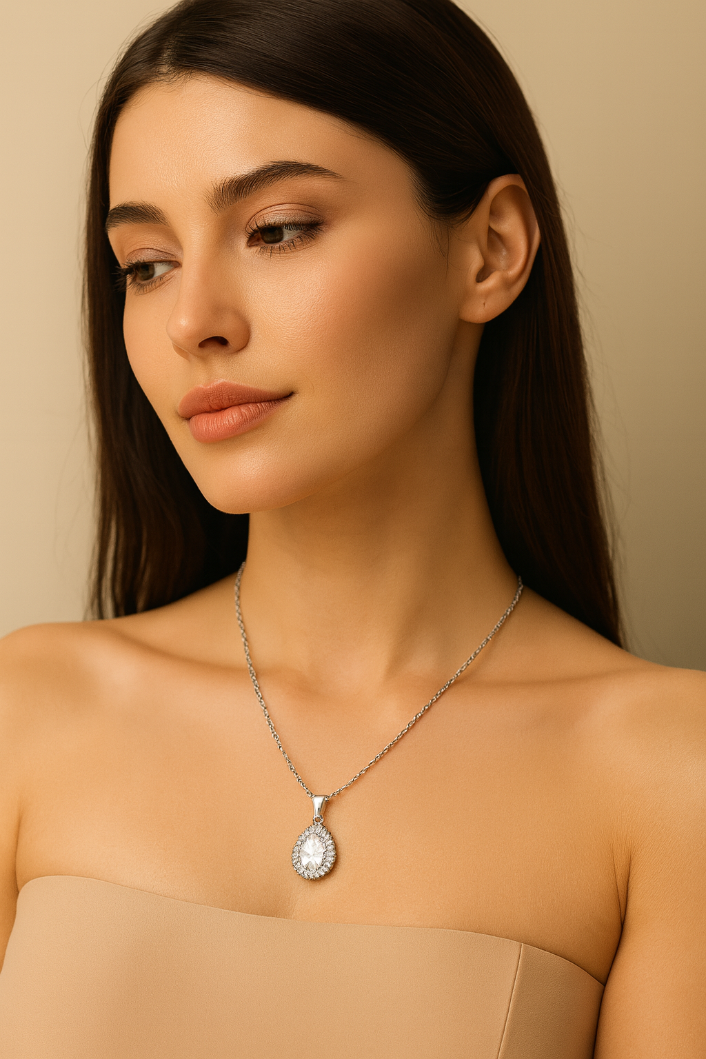 Lumière Pear Radiance Set | 925 Sterling Silver