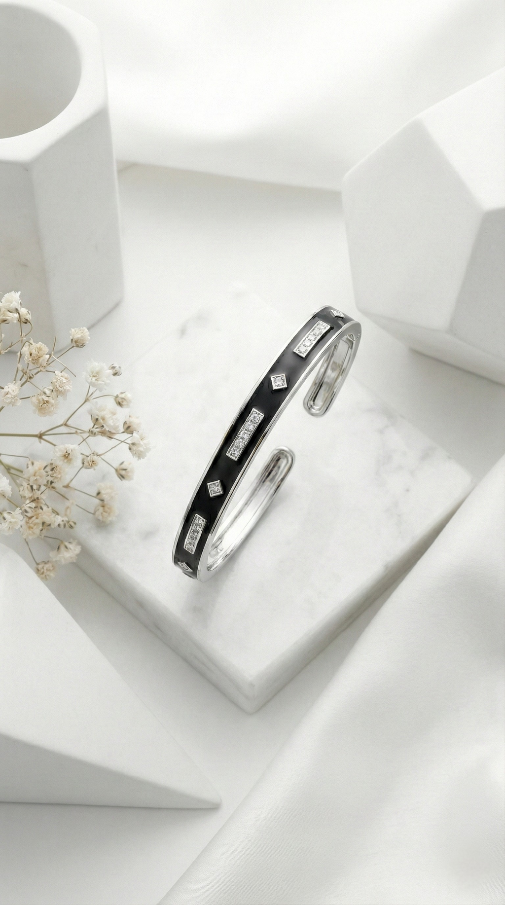 Vanta Edge Cuff Kada | 925 Sterling Silver