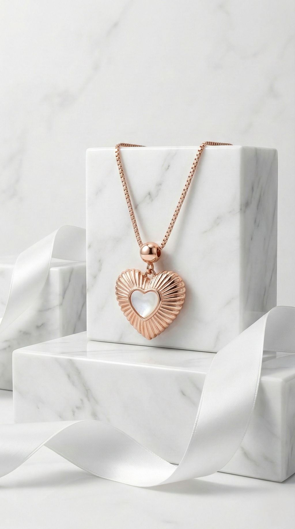 Solara Heart Necklace | 925 Sterling Silver