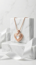 Solara Heart Necklace | 925 Sterling Silver