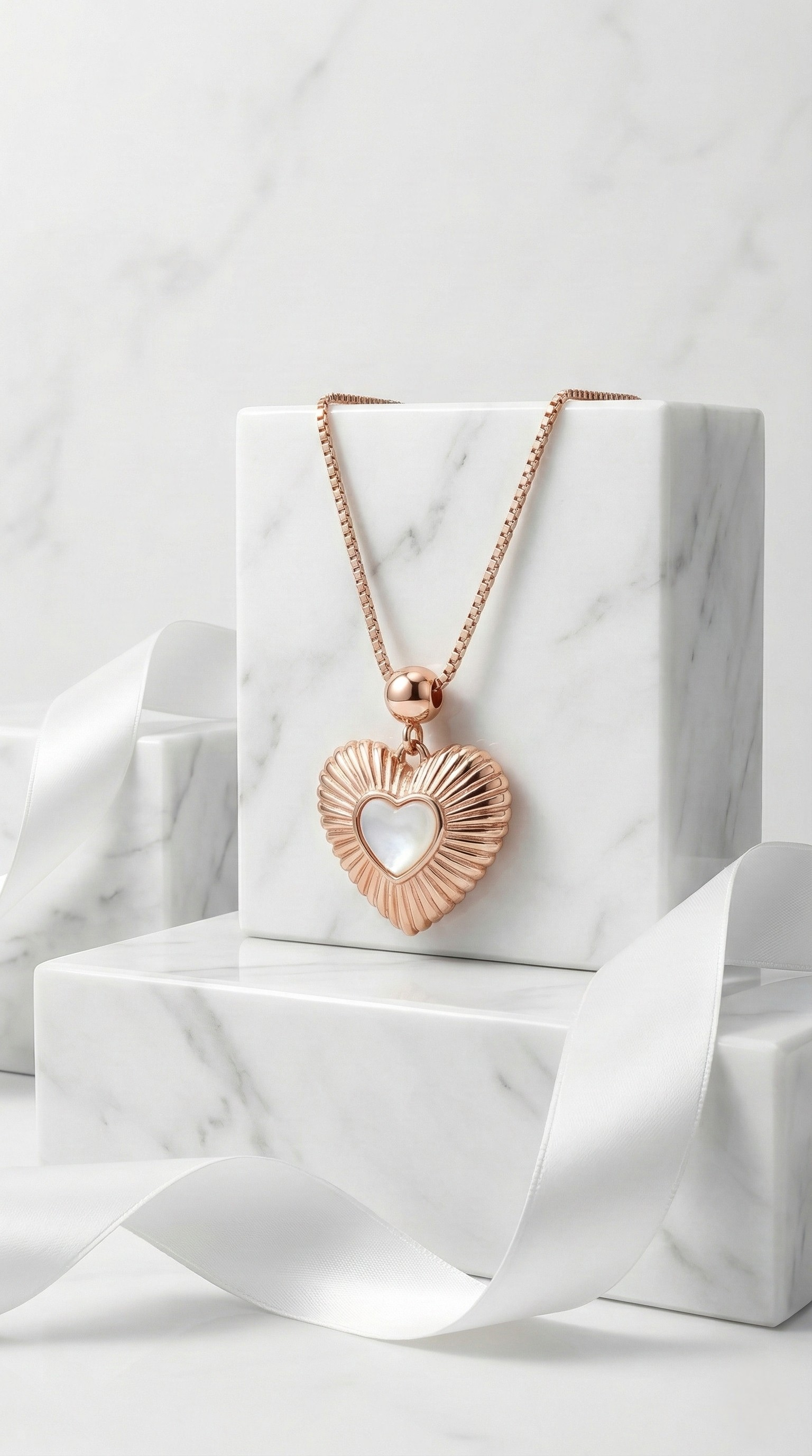 Solara Heart Necklace | 925 Sterling Silver