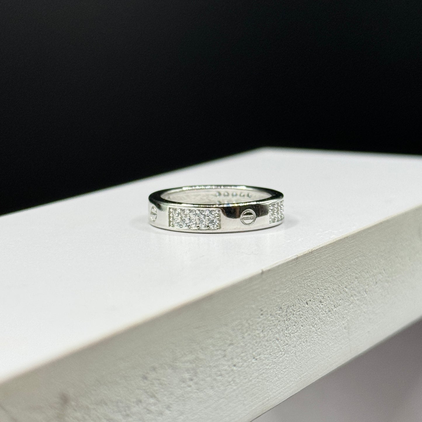 Orbital Pave Ring