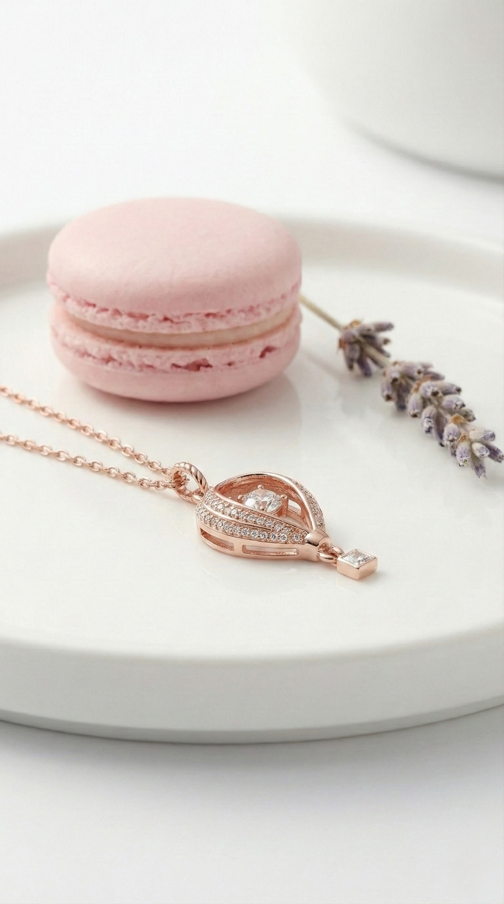 Serenova Teardrop Pendant Necklace | 925 Sterling Silver