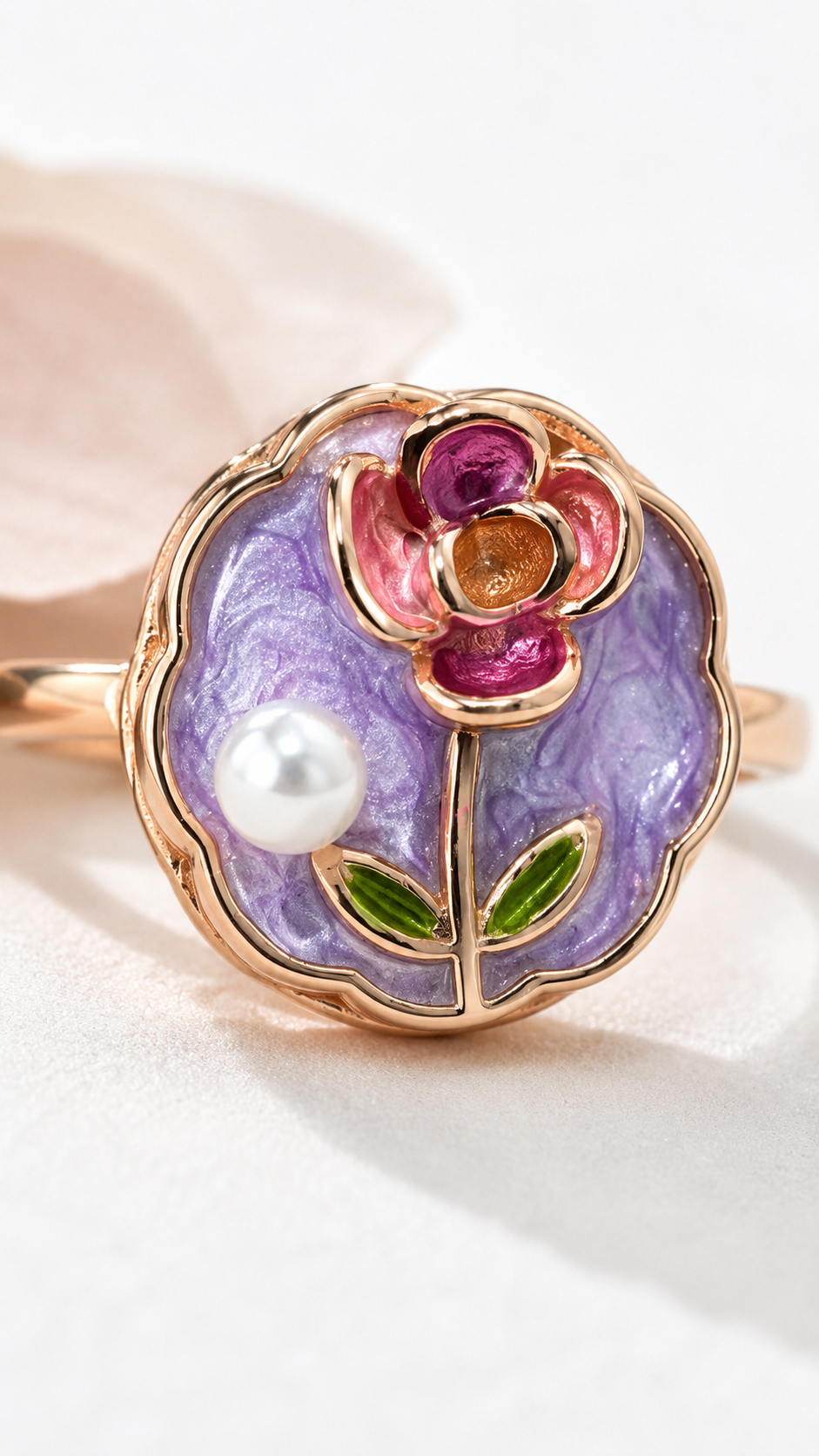 Lilac Bloom Ring | 925 Sterling Silver