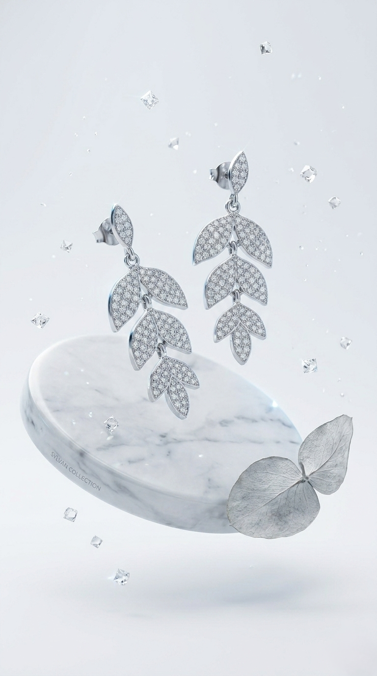 Sylven Cascade Earring | 925 Sterling Silver