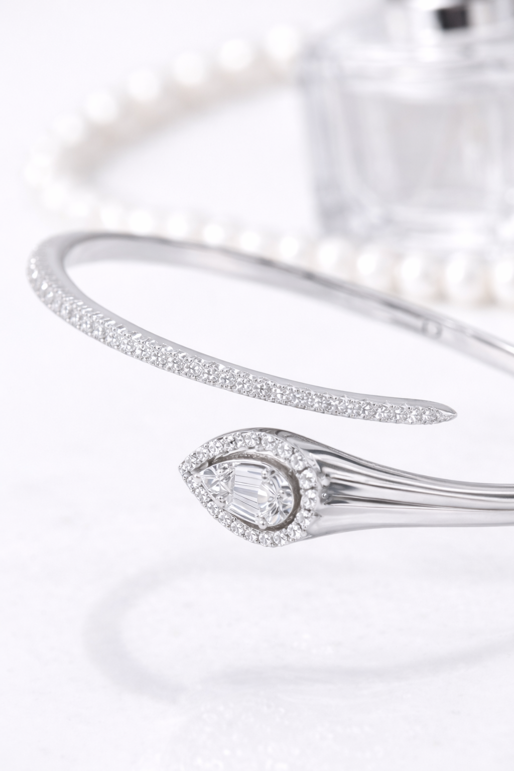 Virelle Cuff Bracelet | 925 Sterling Silver