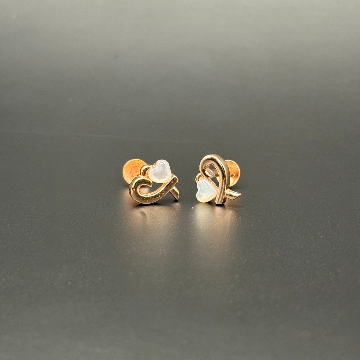 Eternal Heart Studs Earrings