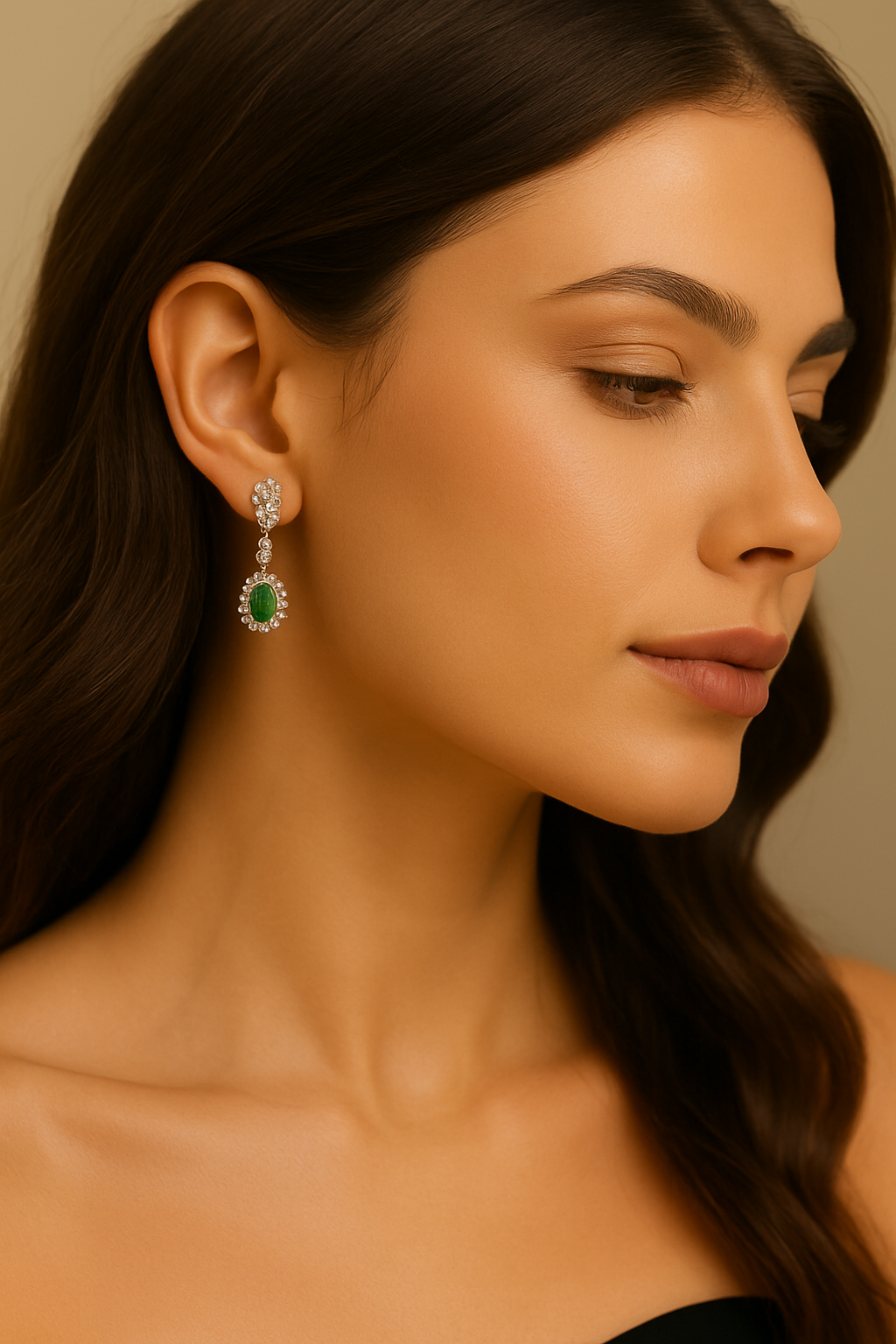 Emerald Aurelia Royale Set | 925 Sterling Silver