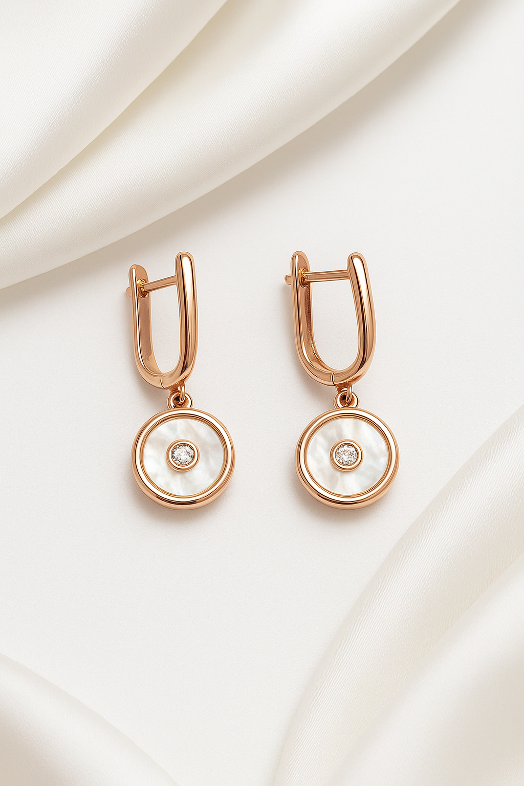 Luna Blanc Earrings Sterling Silver