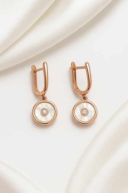 Luna Blanc Earrings Sterling Silver