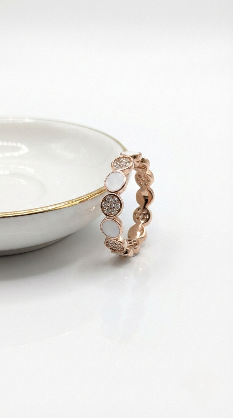 Velora Celestia Band Ring | 925 Sterling Silver