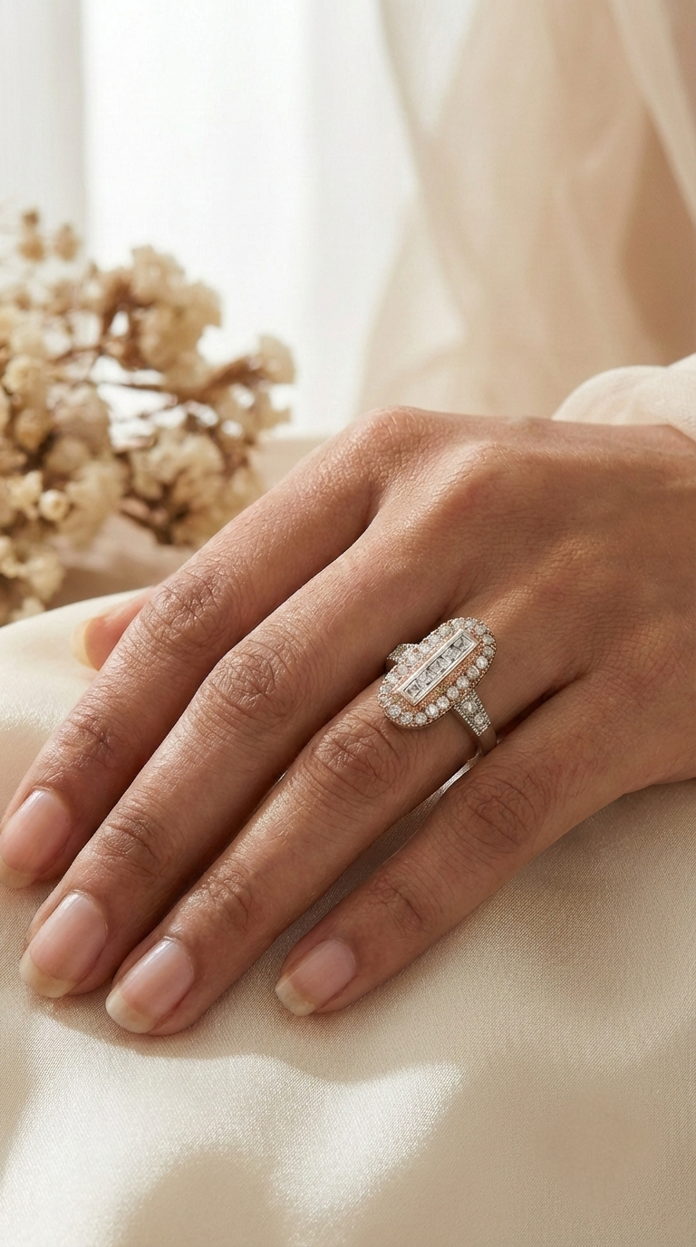 Cosmic Aura Ring | 925 Sterling Silver