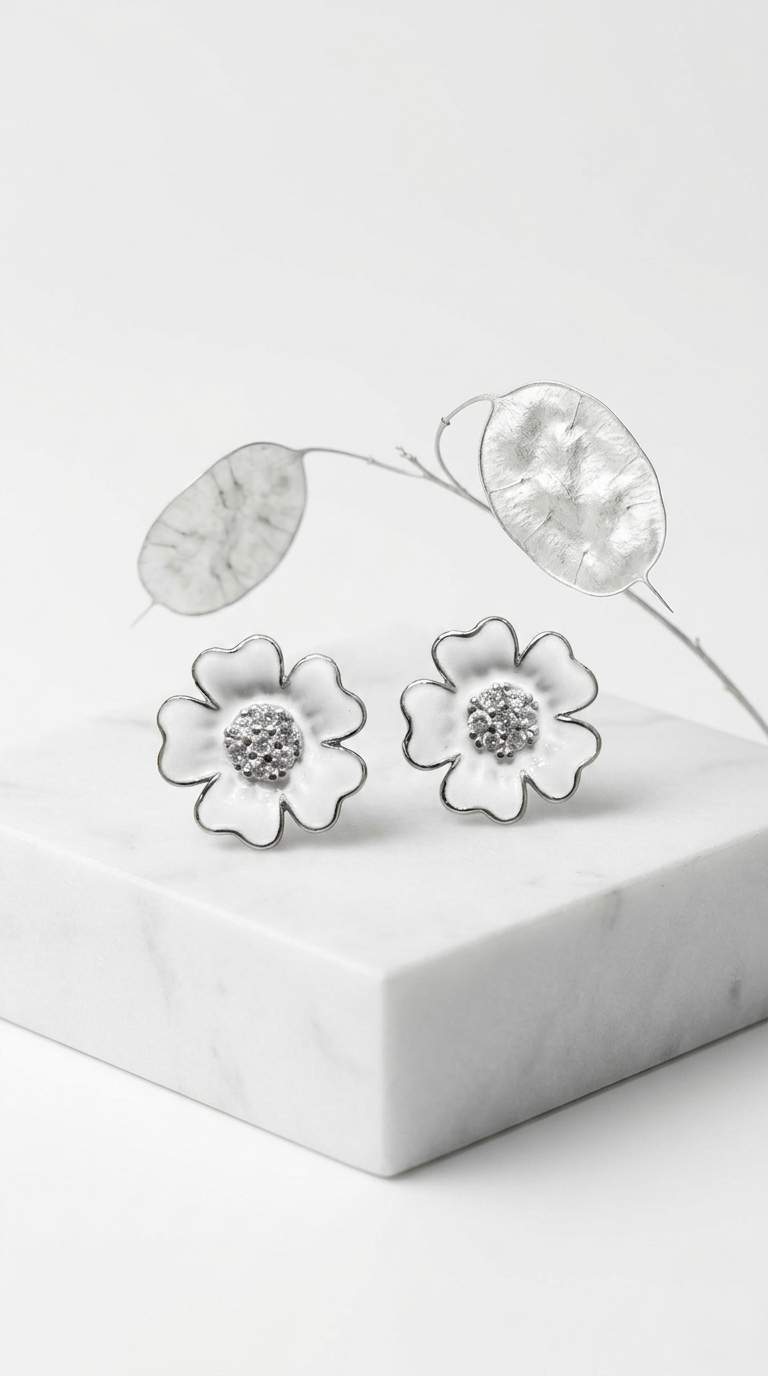 Elaris Soft Studs | 925 Sterling Silver