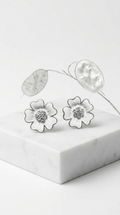 Elaris Soft Studs | 925 Sterling Silver