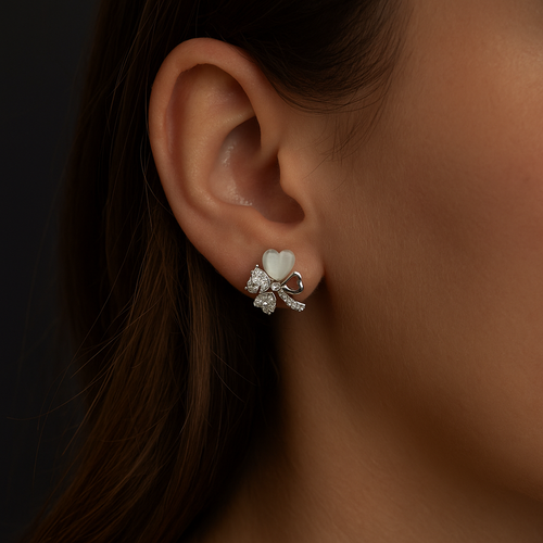 Lucky Clover Studs Earring