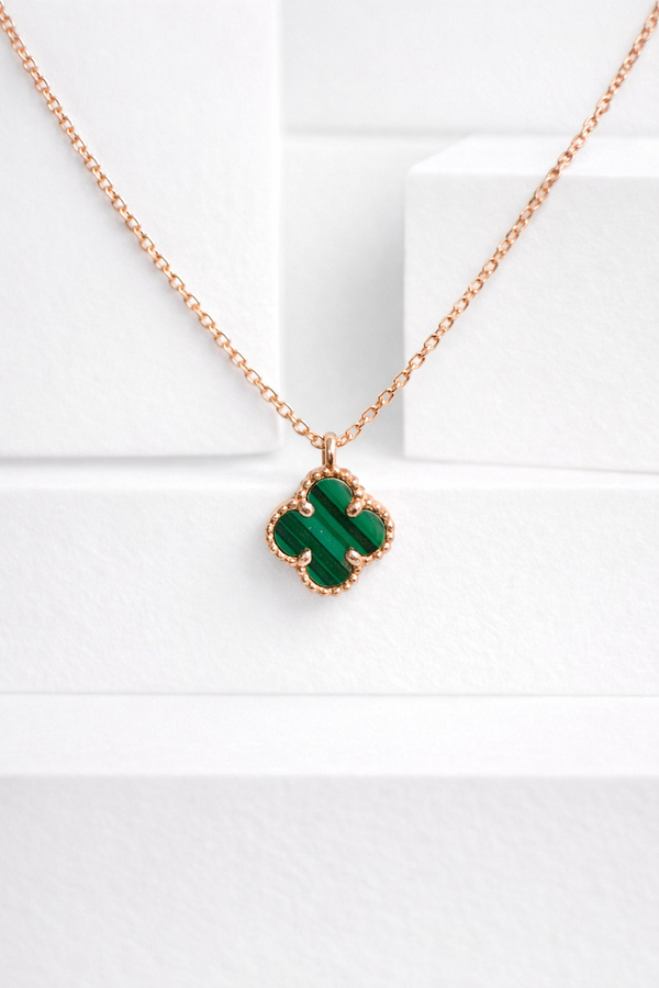 Verde Clover Necklace | 925 Sterling Silver