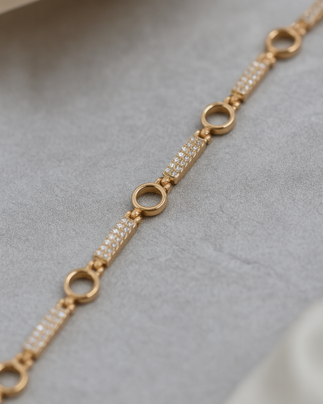 Modern Orbit Bracelet Sterling Silver