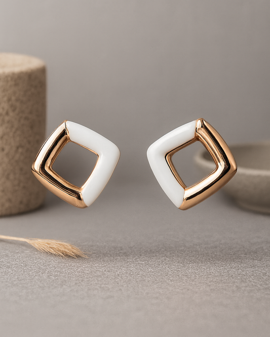 Dual Muse Earrings Sterling Silver