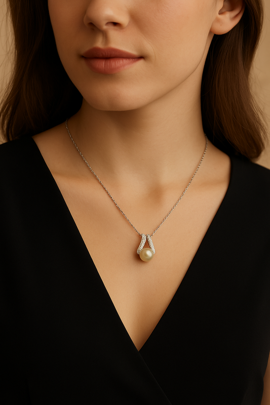 Celeste Pearl Necklace