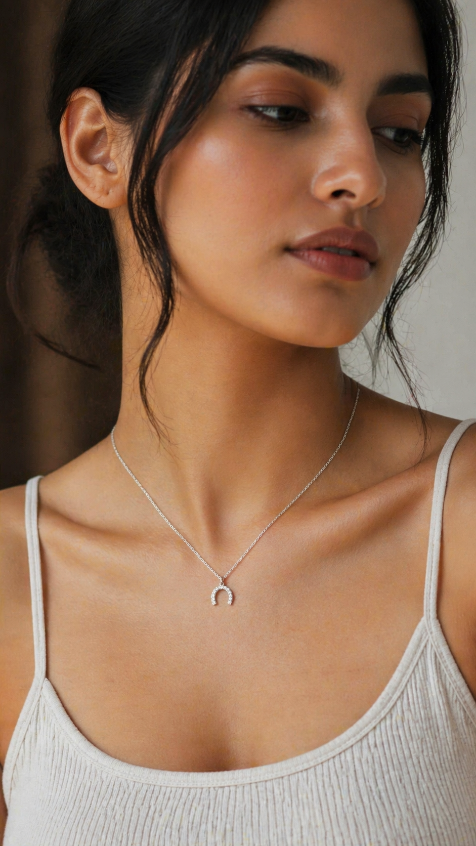 Fortune Arc Pendant | 925 Sterling Silver