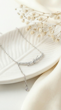 Astra Knot Necklace | 925 Sterling Silver