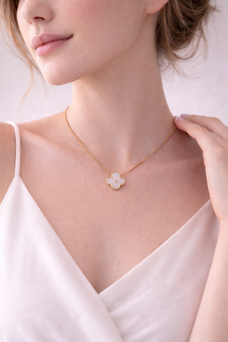 Noelle Clover Necklace | 925 Sterling Silver