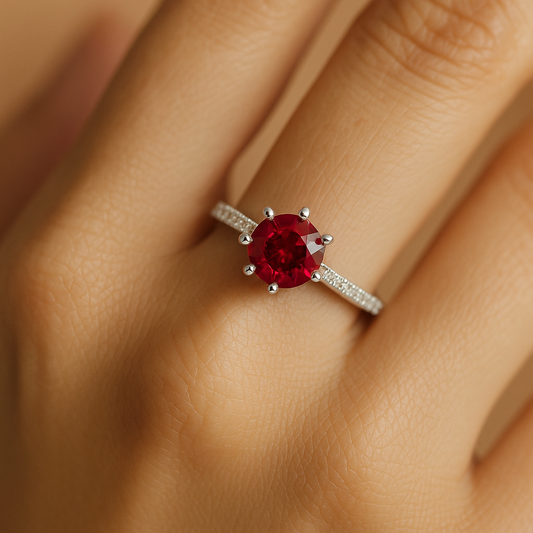 Ruby Radiance Ring