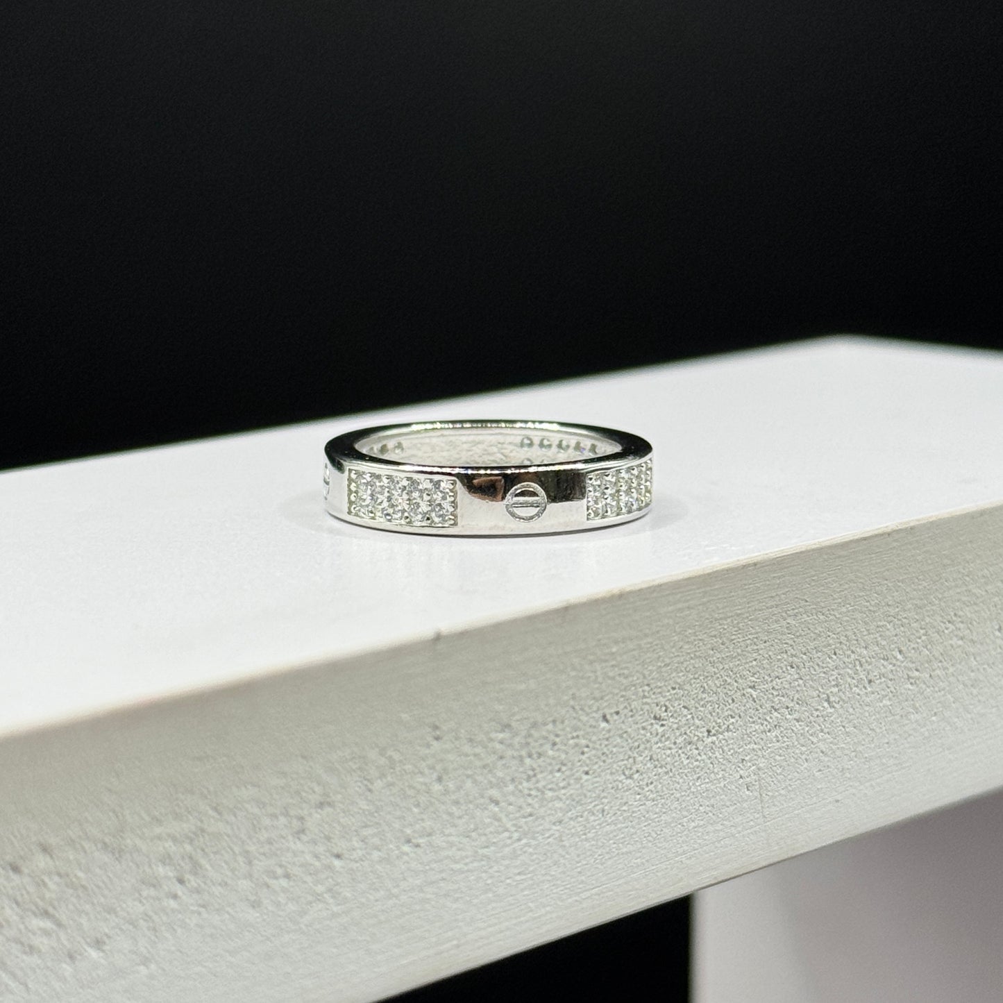 Orbital Pave Ring