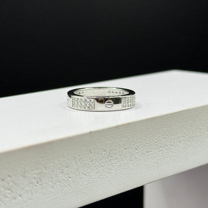 Orbital Pave Ring