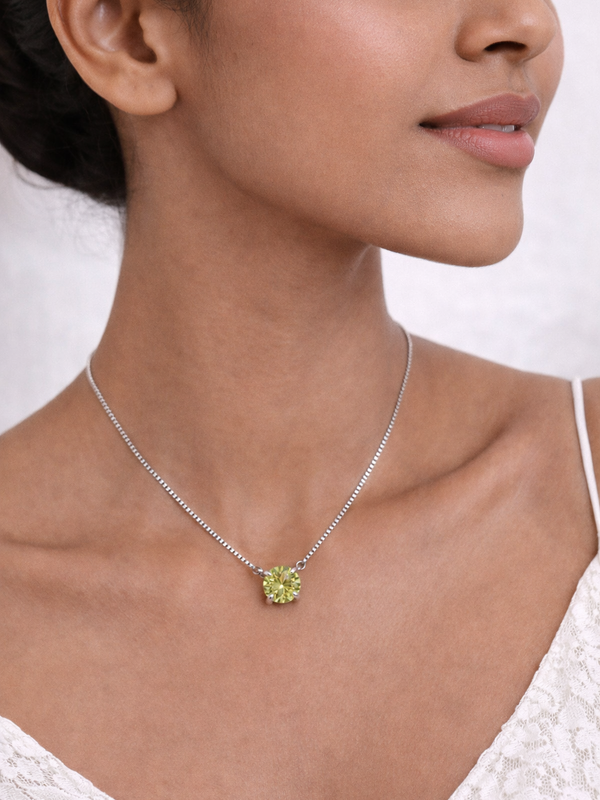 Verde Solis Necklace | 925 Sterling Silver