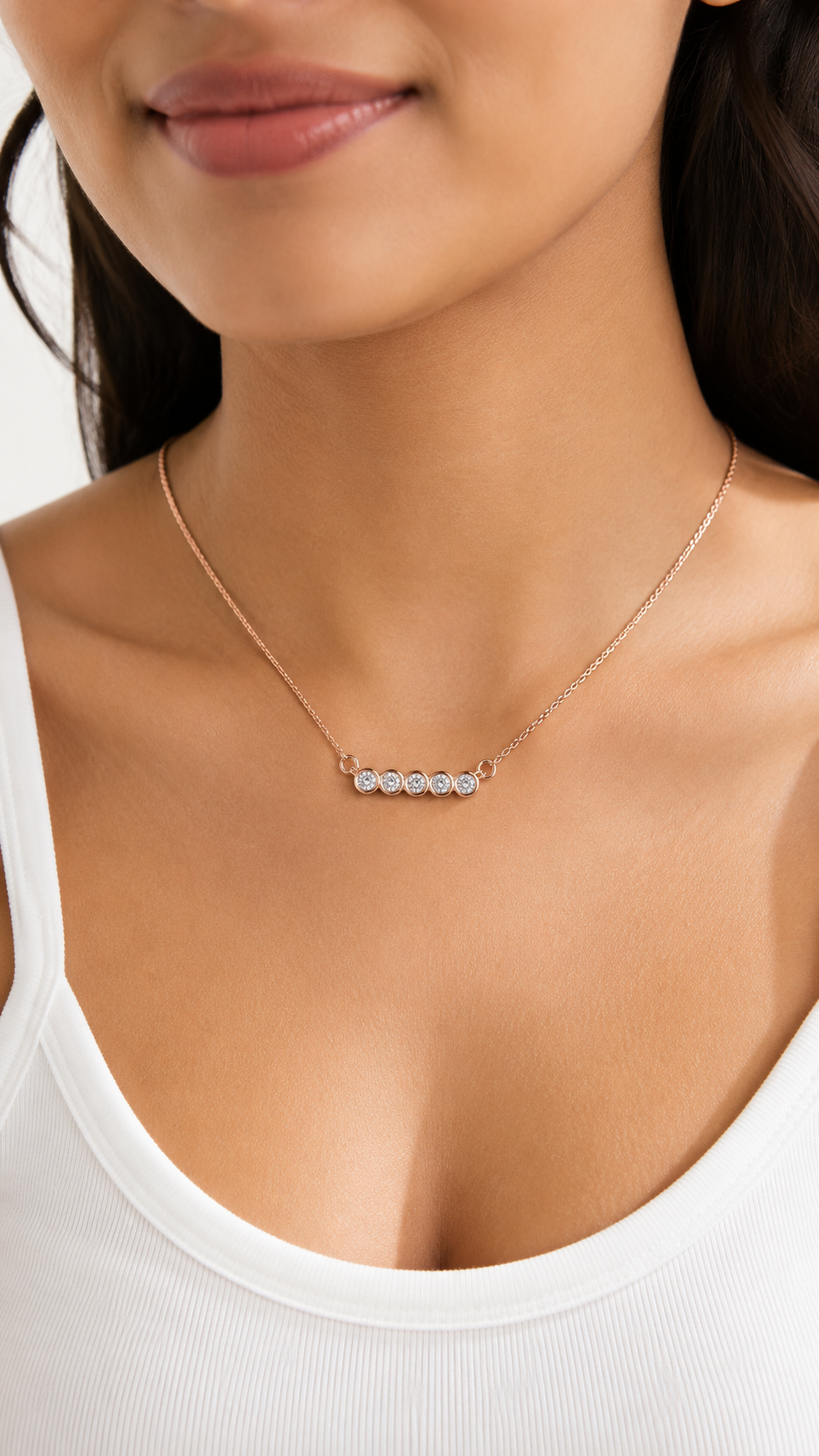 Avenor Bezel Bar Pendant  | 925 Sterling Silver