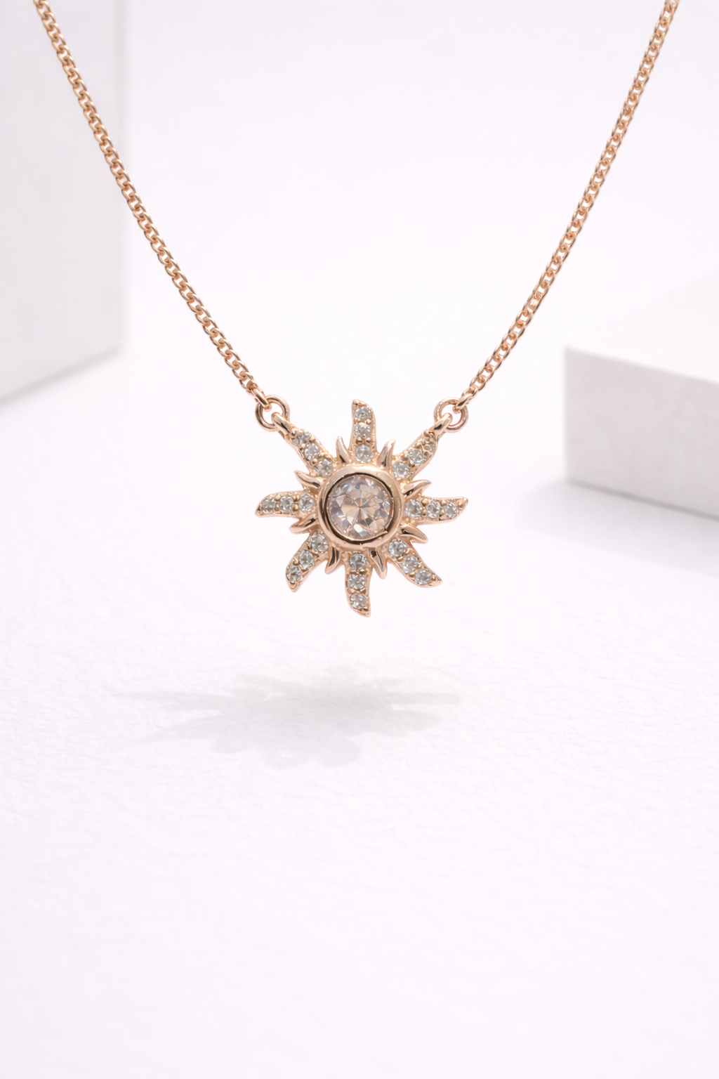 Solène Star Pendant Necklace | 925 Sterling Silver