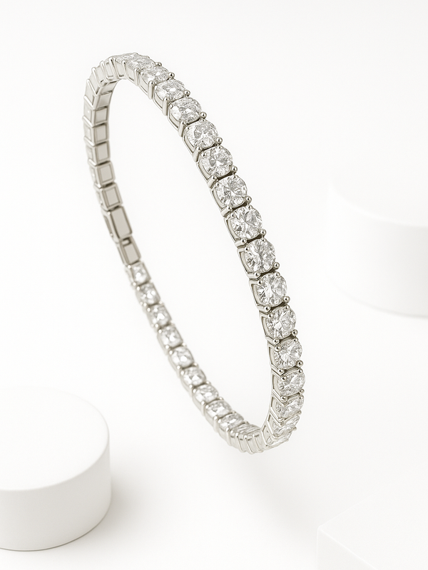 Luminara Classic Tennis Bracelet (3MM) | 925 Sterling Silver