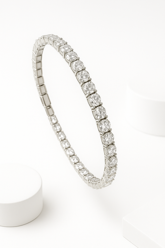 Luminara Classic Tennis Bracelet (3MM) | 925 Sterling Silver