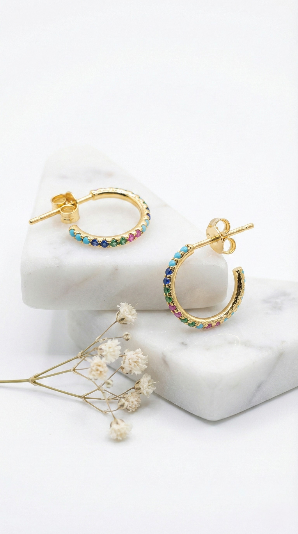 Prisma Luxe Hoops | 925 Sterling Silver