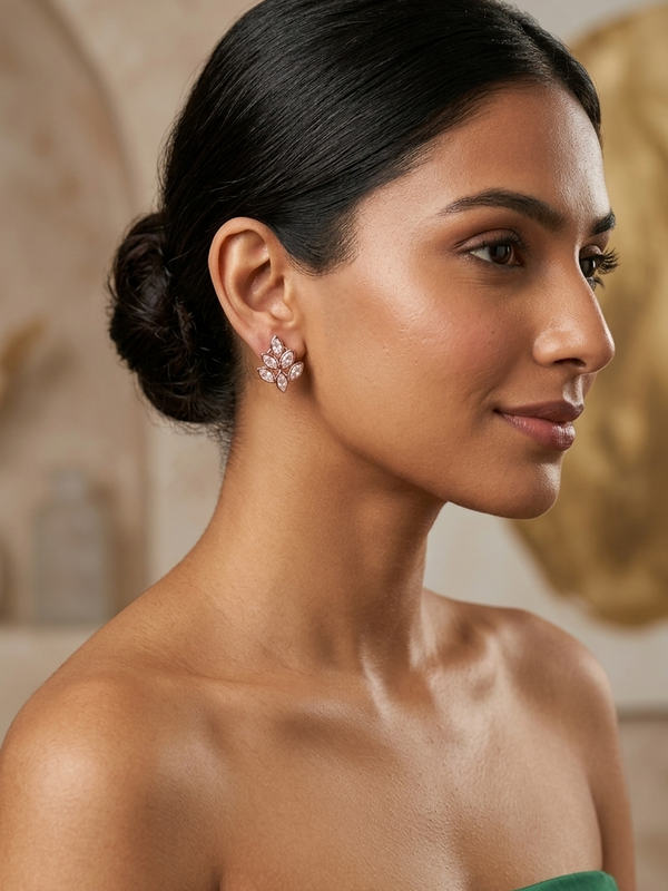 Plume Studs | 925 Sterling Silver