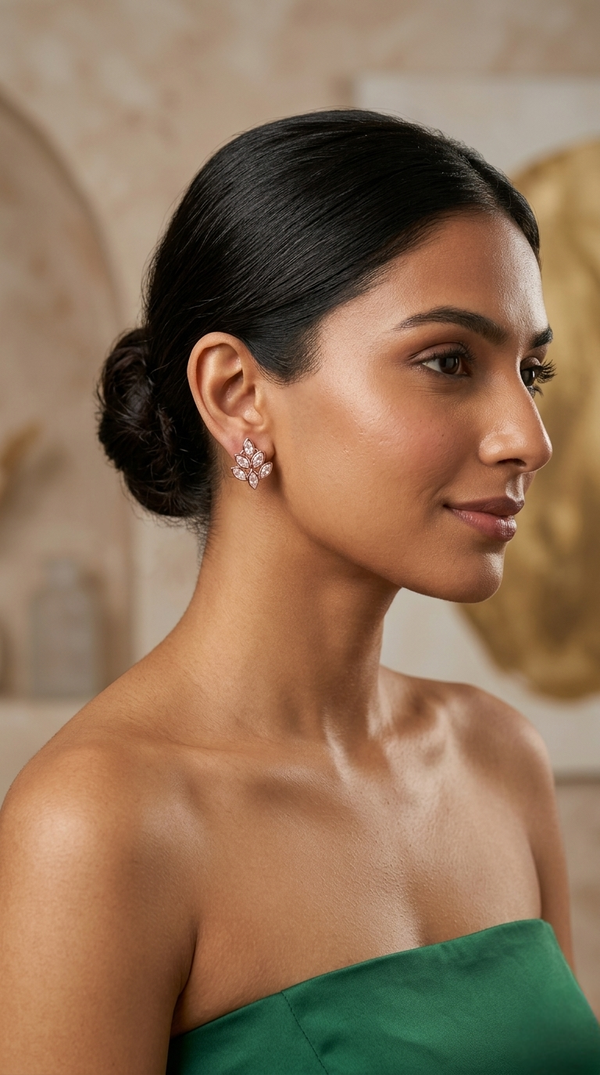 Plume Studs | 925 Sterling Silver