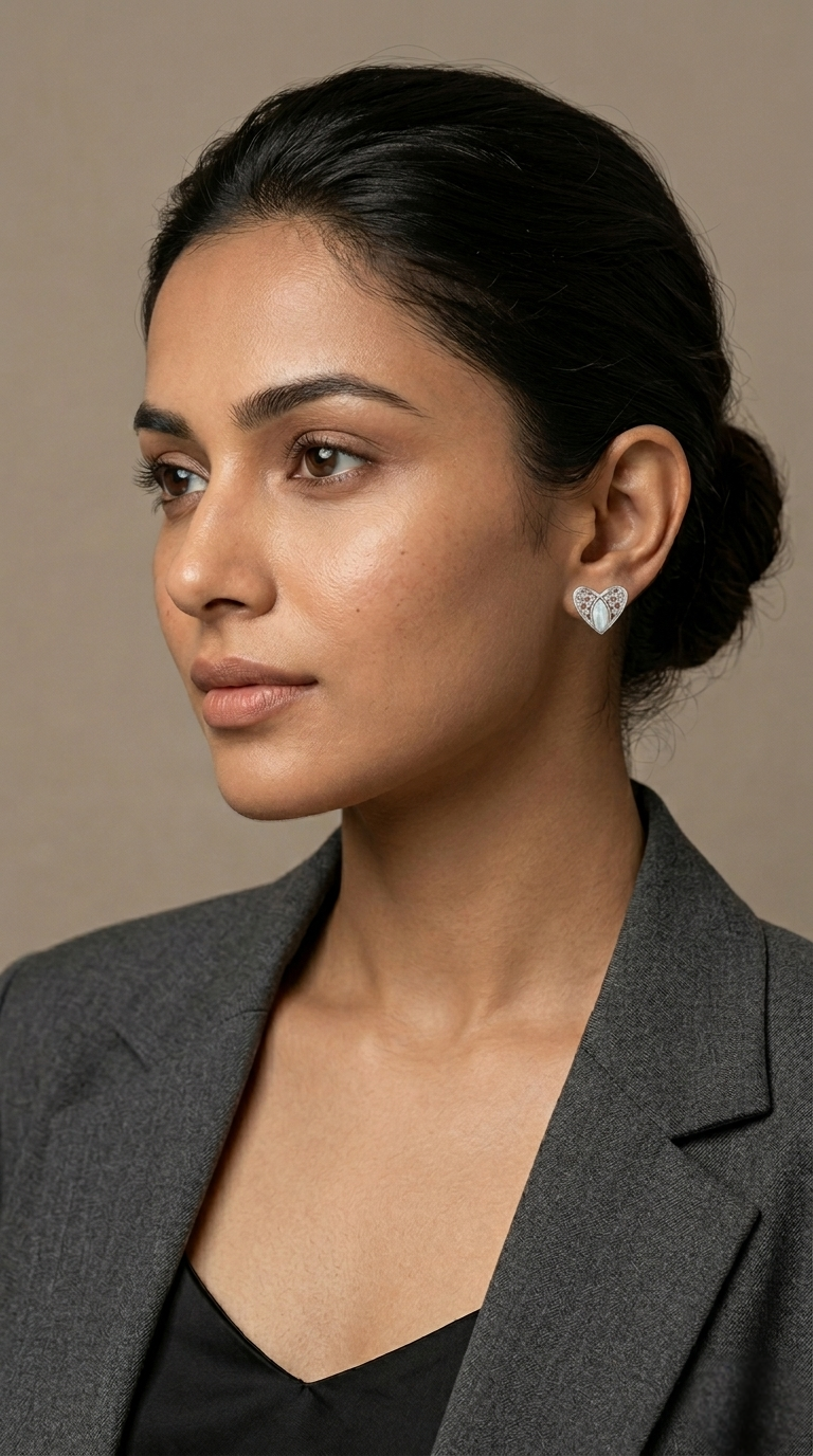 Veloura Lace Studs | 925 Sterling Silver