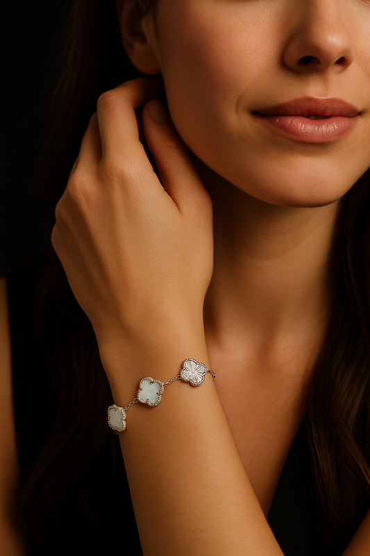 Moonlight Clover Bracelet