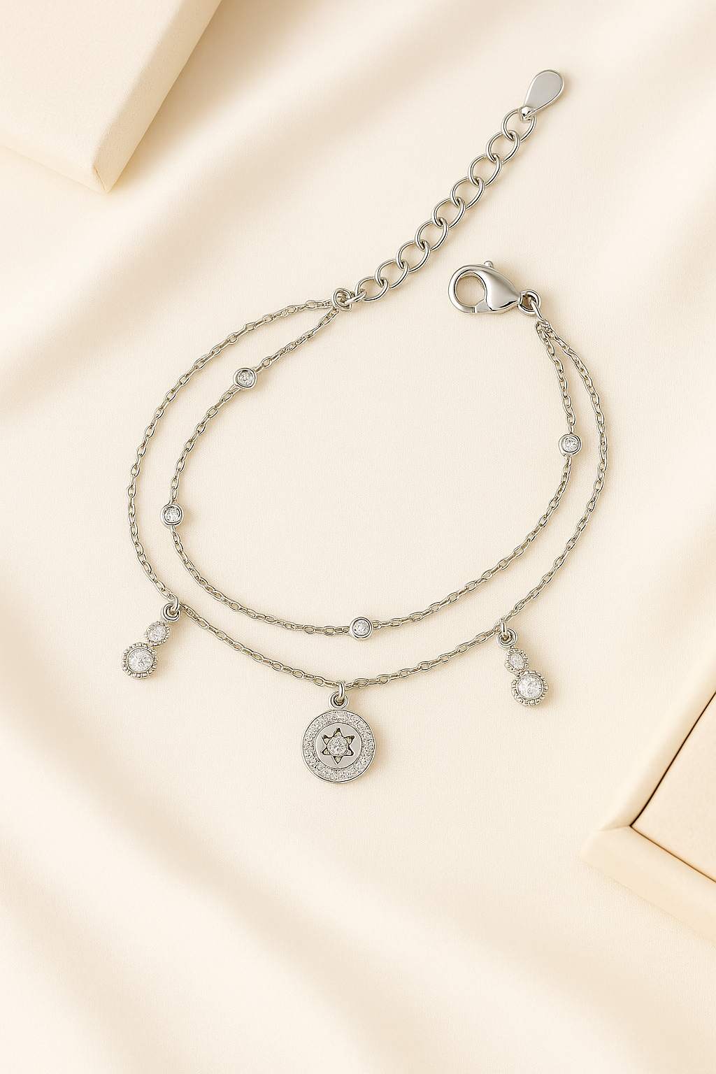 Astra Layered Bracelet | 925 Sterling Silver