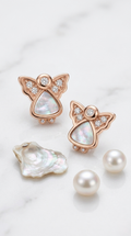 Nymera Celestine Studs | 925 Sterling Silver