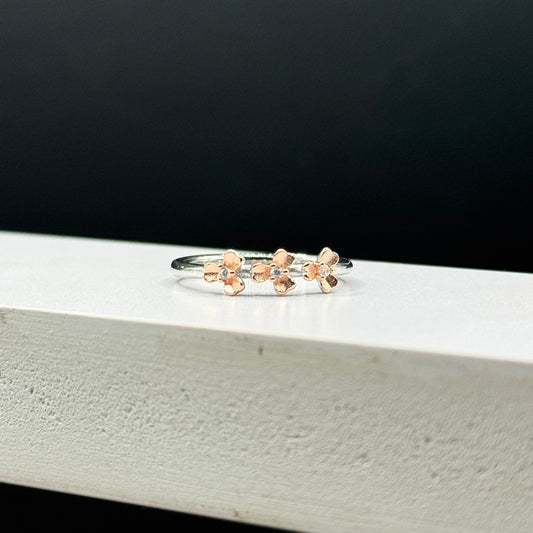 Floral Trio Ring