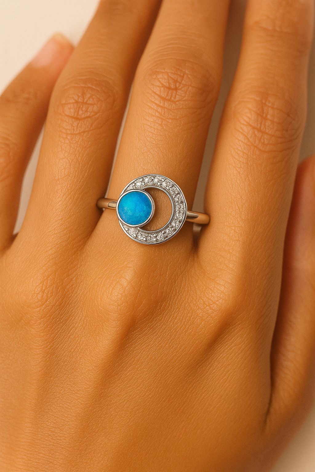 Celestial Orbit Ring - Sterling Silver